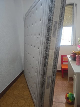 Colchón Doble Tela Gris VENTA EN PERSONA.
