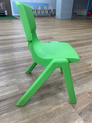 Sillas infantiles de ludoteca verdes (pack)