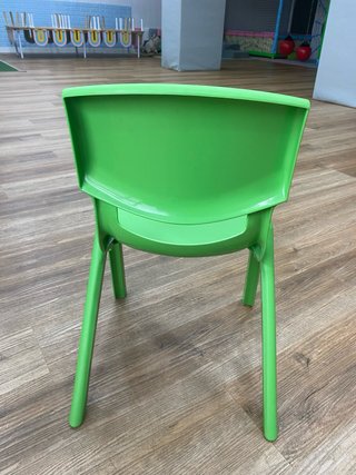 Sillas infantiles de ludoteca verdes (pack)