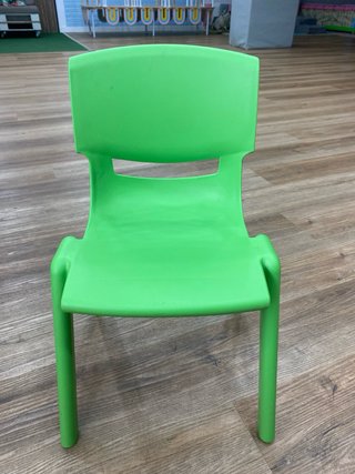 Sillas infantiles de ludoteca verdes (pack)