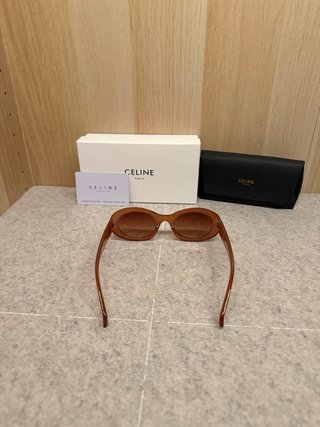 Gafas de sol Celine Marrones Ovaladas