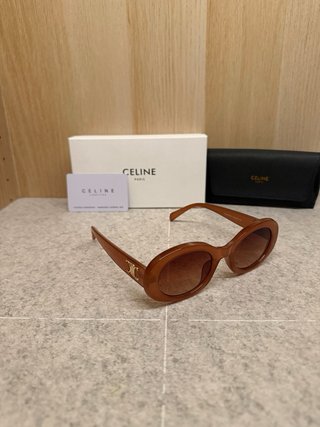 Gafas de sol Celine Marrones Ovaladas