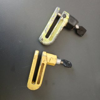 2 Candados de disco para moto