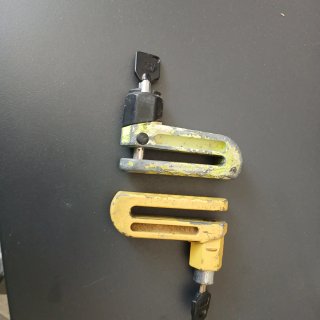 2 Candados de disco para moto