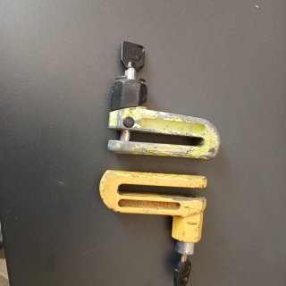 2 Candados de disco para moto