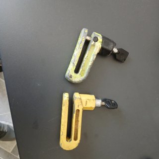 2 Candados de disco para moto
