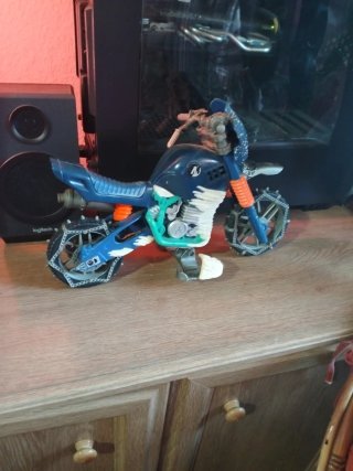 Moto de juguete Action Man todoterreno