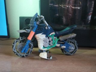 Moto de juguete Action Man todoterreno