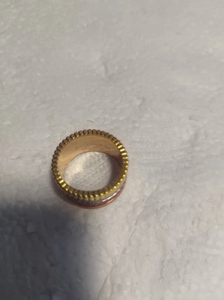 Anel Dourado Size 10