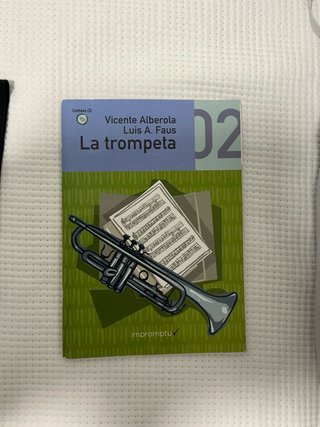 Libro de música La trompeta con CD
