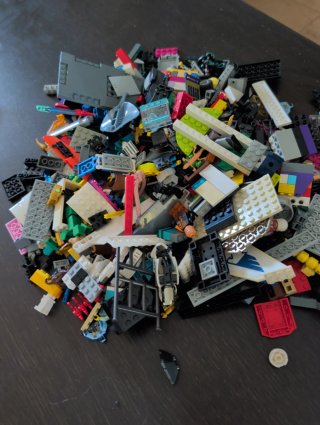 Lotto di 1 chilo di LEGO sfusi (sorteggio casuale)