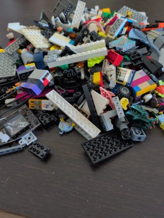 Lotto di 1 chilo di LEGO sfusi (sorteggio casuale)