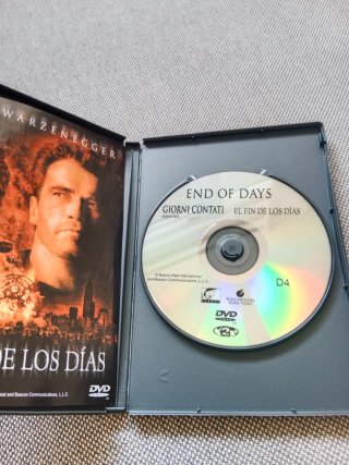 El Fin de los Días DVD Arnold Schwarzenegger