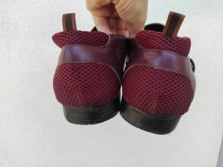 Miu Miu Scarpe Uomo Pelle Marrone Viola 43