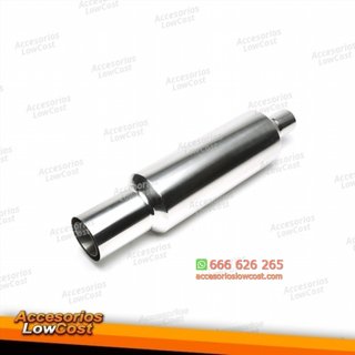 Silenciador trasero deportivo TA Technix de acero