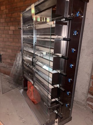 Máquina de pollos asados profesional