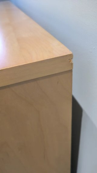 Armario zapatero estrecho Ikea madera