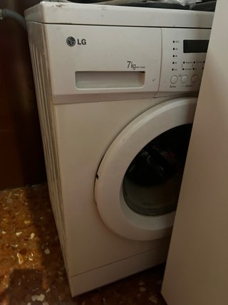 Lavadora LG Carga Frontal 7kg