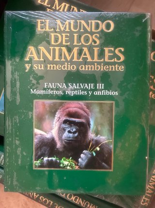 Enciclopedia el mundo de los animales 8 tomos