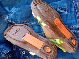 Sandalias Art Verde Lima Piel Talla 38