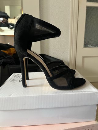 Sandalias de fiesta negras Talla 39 a estrenar