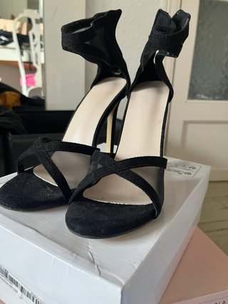 Sandalias de fiesta negras Talla 39 a estrenar