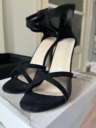 Sandalias de fiesta negras Talla 39 a estrenar