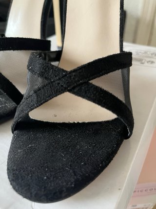 Sandalias de fiesta negras Talla 39 a estrenar