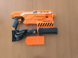 Pistola Nerf Demolition 2-in-1