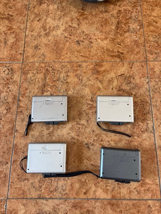 Grabadora de casetes portátil vintage
