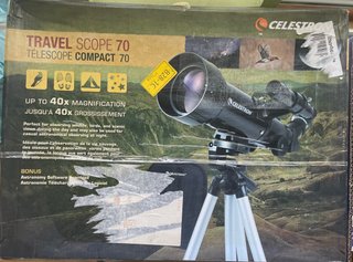 Telescopio Celestron Travel Scope 70