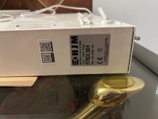 Radiador eléctrico blanco con factura