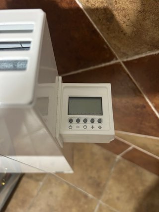 Radiador eléctrico blanco con factura