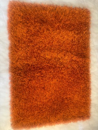 Tappeto Shaggy Arancione misure 143x95