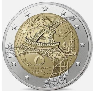 2 Euro Collezione Tour Eiffel 2024