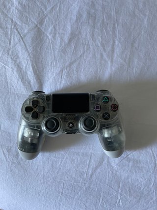 Mando PS4 Transparente Blanco