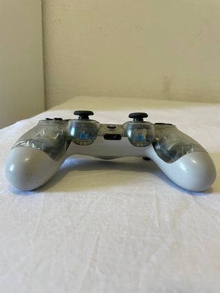 Mando PS4 Transparente Blanco