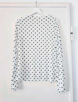 Camiseta manga larga lunares XL