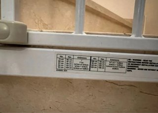 Barrera de seguridad para escaleras
