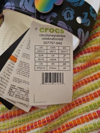 Crocs Disney Mickey Rainbow Talla 42-43