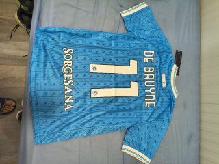 Camiseta Napoli EA7 Talla M De Bruyne 11