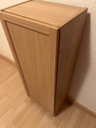 Armario pequeño IKEA BILLY OXBERG marrón madera