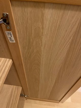 Armario pequeño IKEA BILLY OXBERG marrón madera