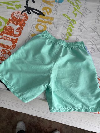 Pantalón corto Adidas multicolor/verde azulado