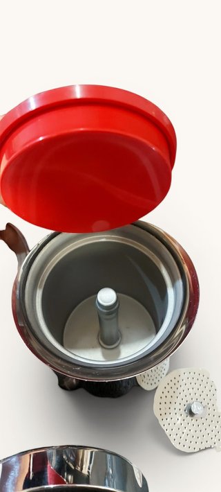 Caffettiera Vintage Regina GB Acciaio