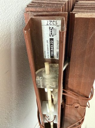 2 Tende Veneziane in Legno 1x1,5m