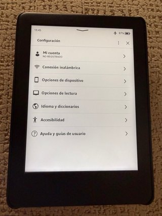 Kindle 10ª Gen + Cable + Funda + Libros