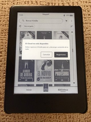 Kindle 10ª Gen + Cable + Funda + Libros