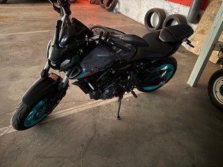 Yamaha MT-07 Negra/Gris