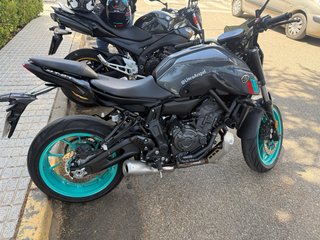 Yamaha MT-07 Negra/Gris